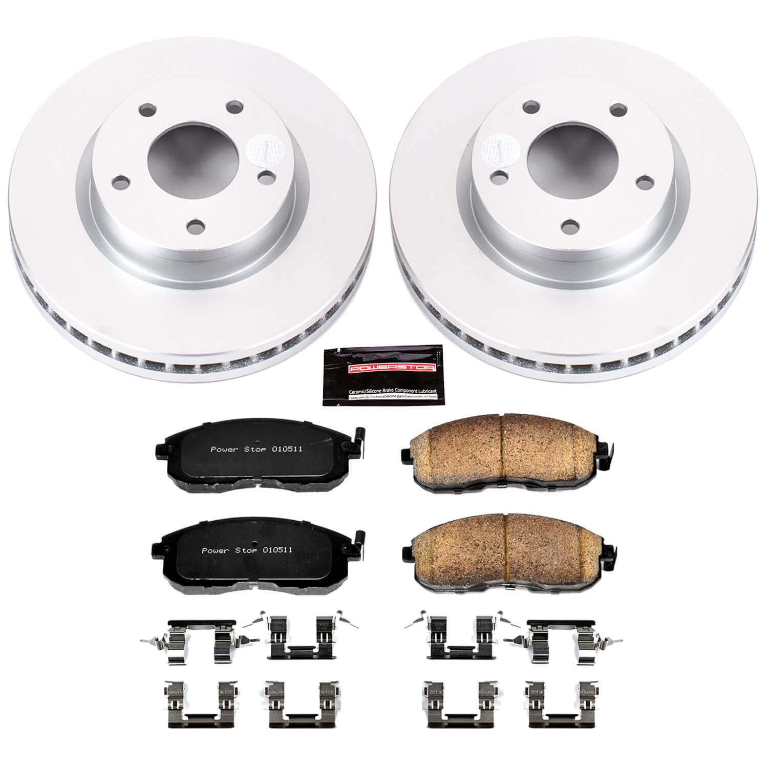 Power Stop CRK6961 Z17 Evolution Front Brake Kit for 2013-2016 Nissan Sentra product image