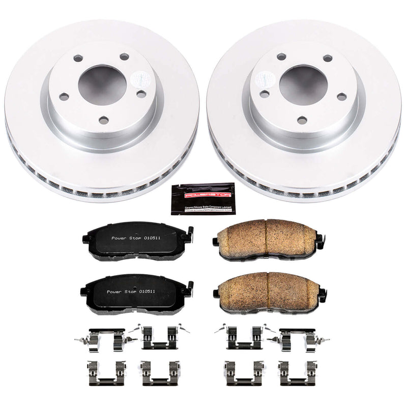 Power Stop CRK6961 Z17 Evolution Front Brake Kit for 2013-2016 Nissan Sentra product image