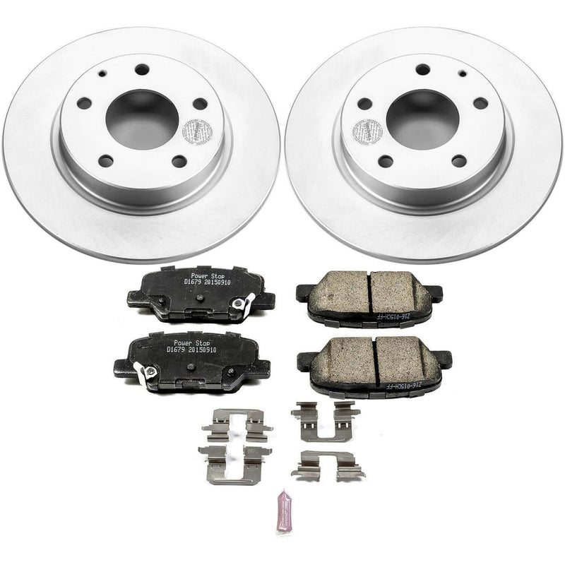 Power Stop CRK6962 Z17 Evolution Rear Brake Kit for 2014-2016 Mazda 3 product image