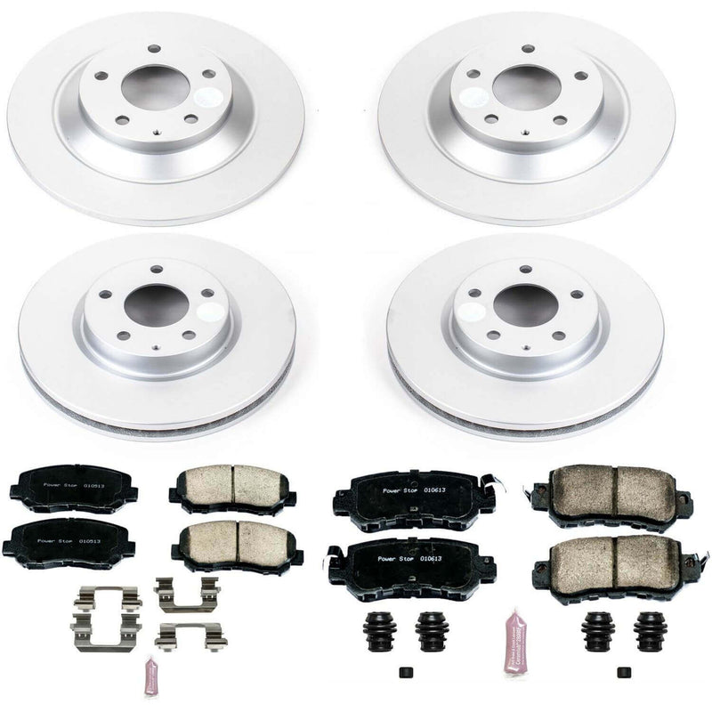 Power Stop CRK6965 Z17 Evolution Front And Rear Brake Kit for 2013-2015 Mazda CX-5 product image