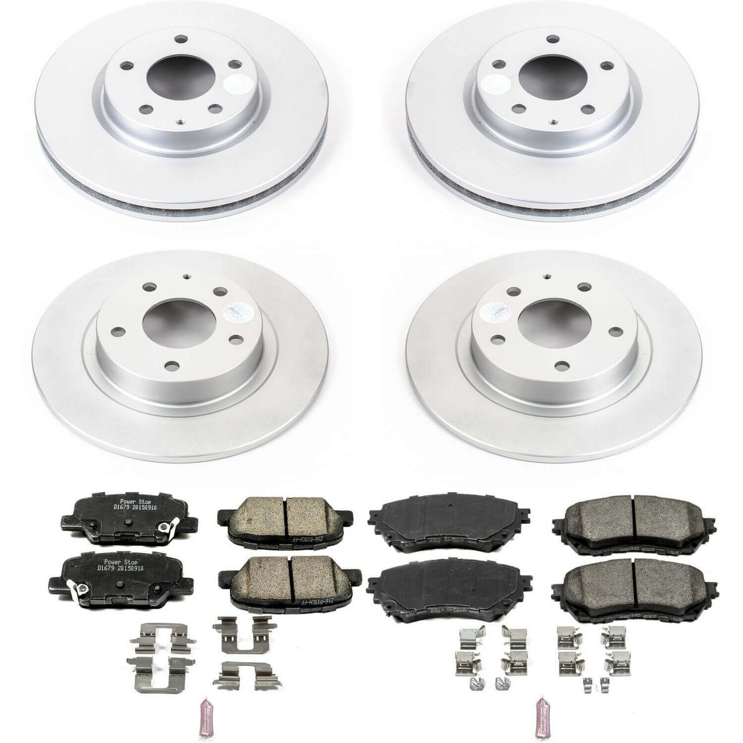 Power Stop CRK6966 Z17 Evolution Front And Rear Brake Kit for 2014-2015 Mazda 6 product image