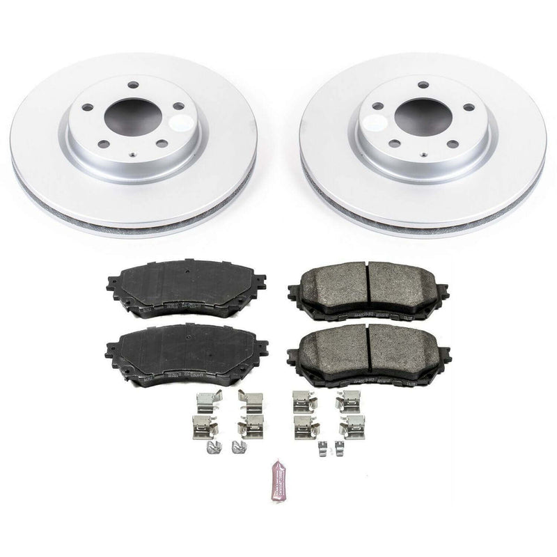 Power Stop CRK6968 Z17 Evolution Front Brake Kit for 2014-2018 Mazda 6 product image