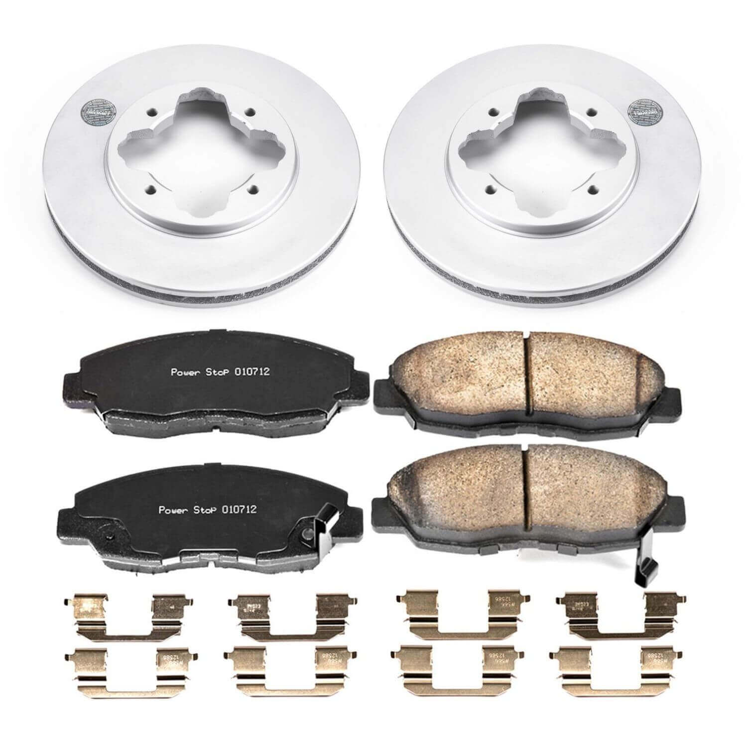 Power Stop CRK697 Z17 Evolution Front Brake Kit for 1997 Acura CL product image