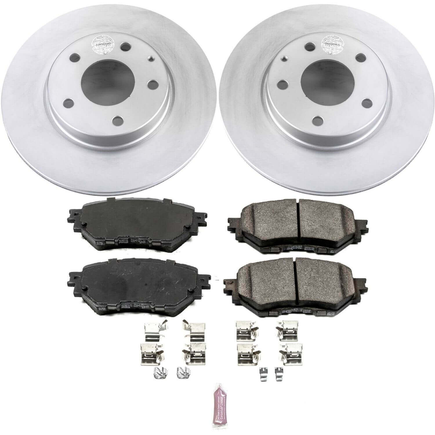 Power Stop CRK6975 Z17 Evolution Front Brake Kit for 2014-2016 Mazda 3 product image