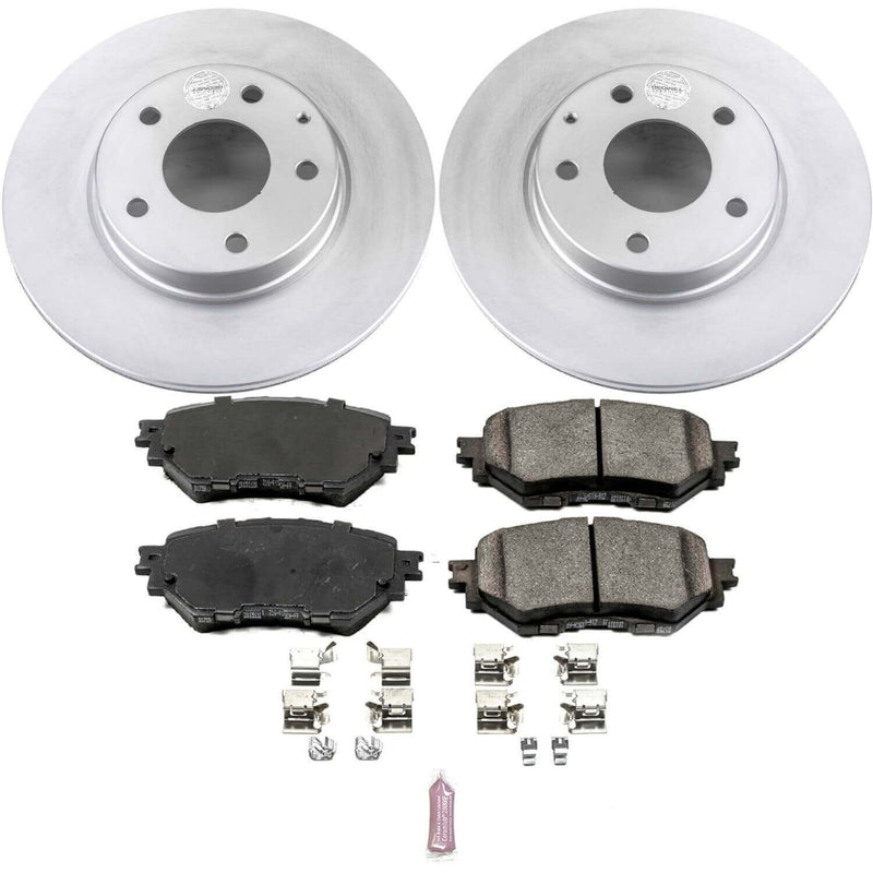 Power Stop CRK6975 Z17 Evolution Front Brake Kit for 2014-2016 Mazda 3 product image