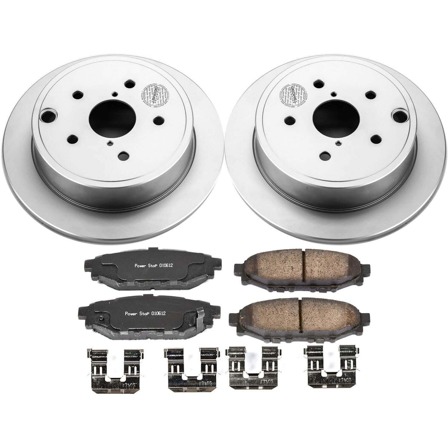 Power Stop CRK6977 Z17 Evolution Rear Brake Kit for 2015-2021 Subaru WRX product image