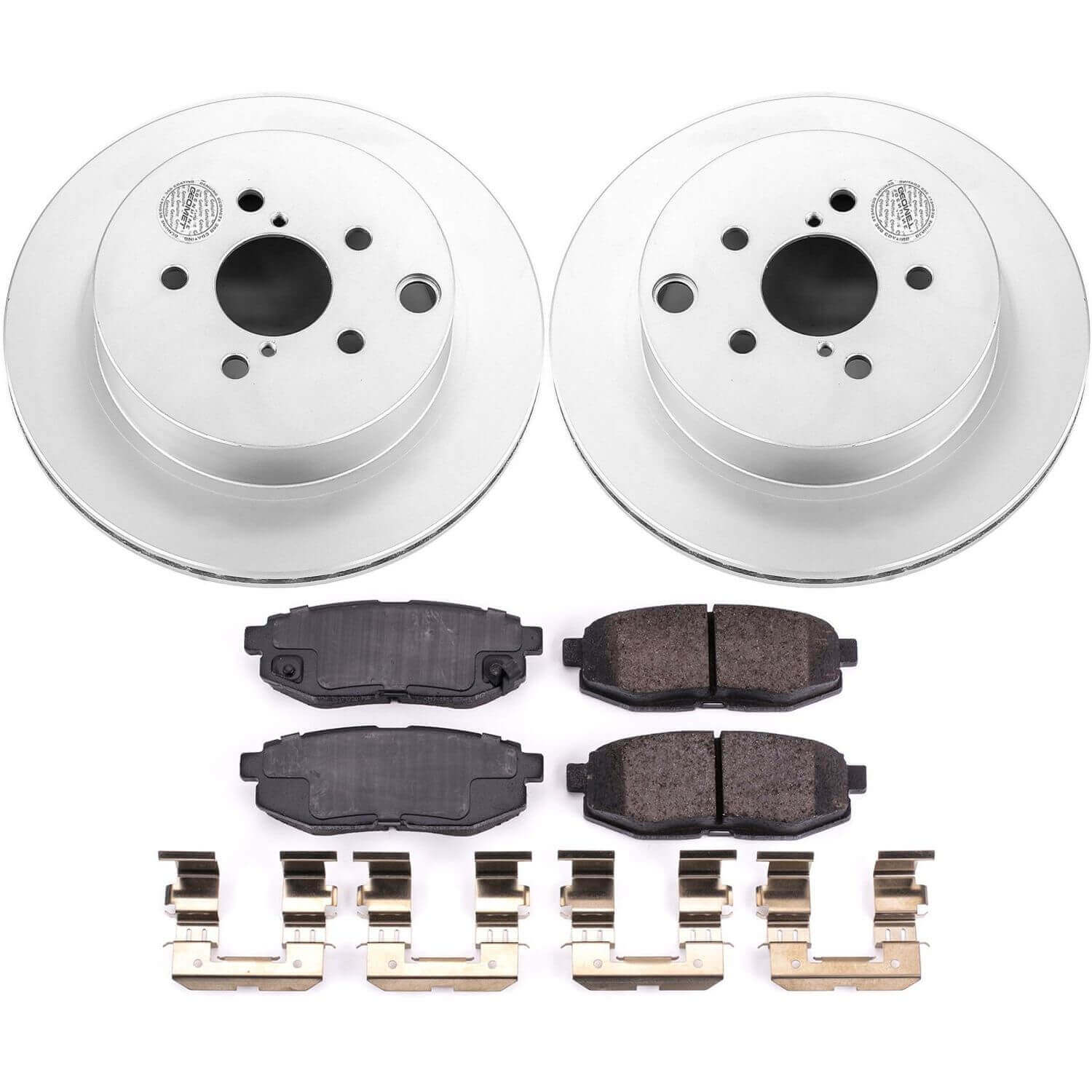 Power Stop CRK6978 Z17 Evolution Rear Brake Kit for 2014-2018 Subaru Forester product image