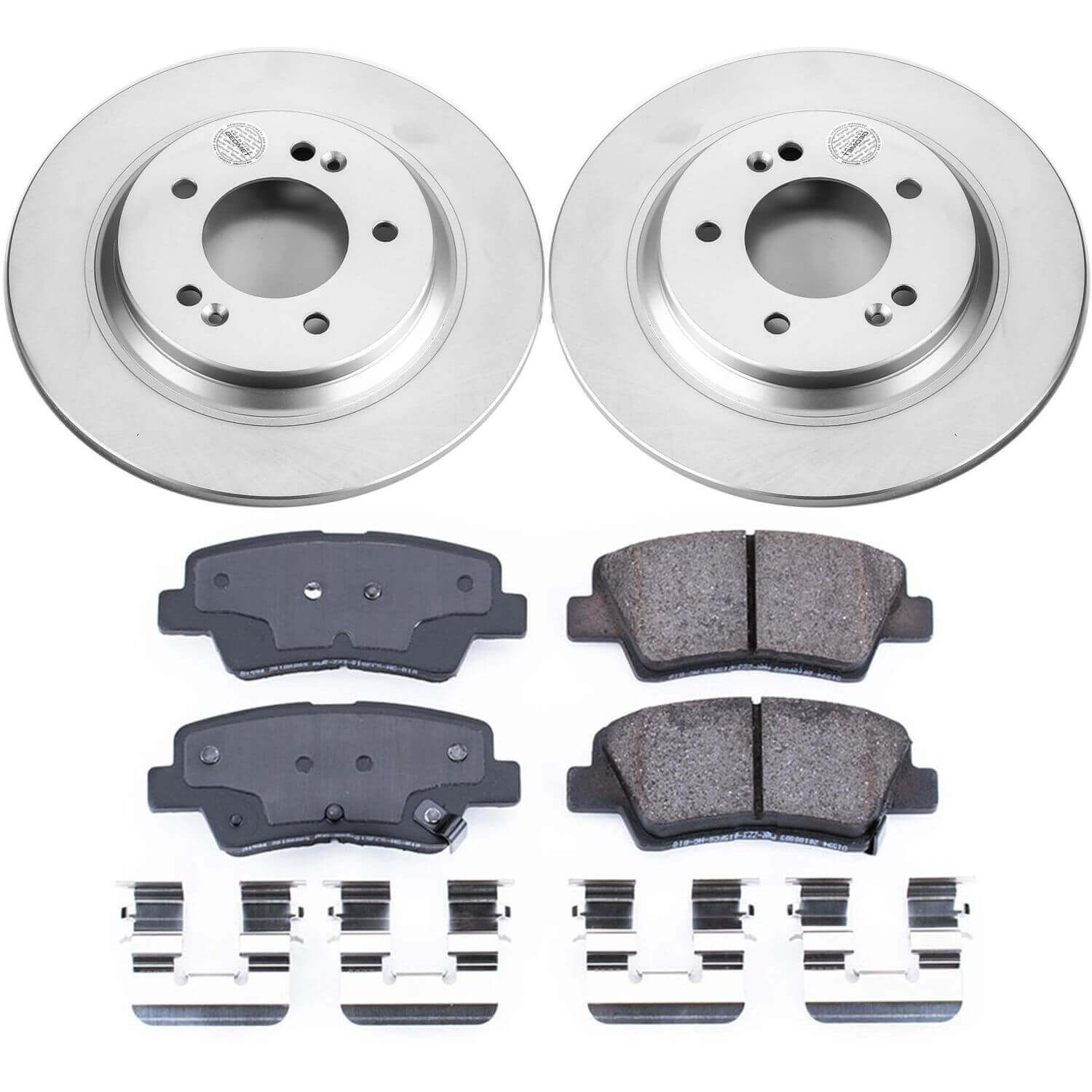 Power Stop CRK6985 Z17 Evolution Rear Brake Kit for 2018-2020 Hyundai Elantra GT product image
