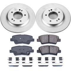 Power Stop CRK6985 Z17 Evolution Rear Brake Kit for 2018-2020 Hyundai Elantra GT product image