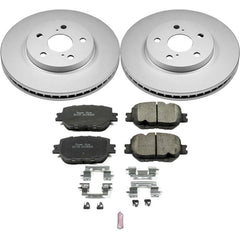 Power Stop CRK6990 Z17 Evolution Front Brake Kit for 2014-2015 Lexus IS250 Base, F Sport All Wheel Drive product image