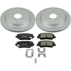 Power Stop CRK6991 Z17 Evolution Rear Brake Kit for 2014 Cadillac Cts Base, Luxury, Performance, Premium, Vsport, Vsport Premium Sedan (4 Door) product image