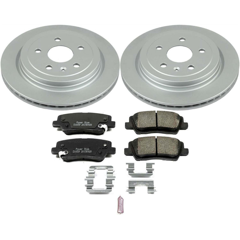 Power Stop CRK6991 Z17 Evolution Rear Brake Kit for 2014 Cadillac Cts Base, Luxury, Performance, Premium, Vsport, Vsport Premium Sedan (4 Door) product image