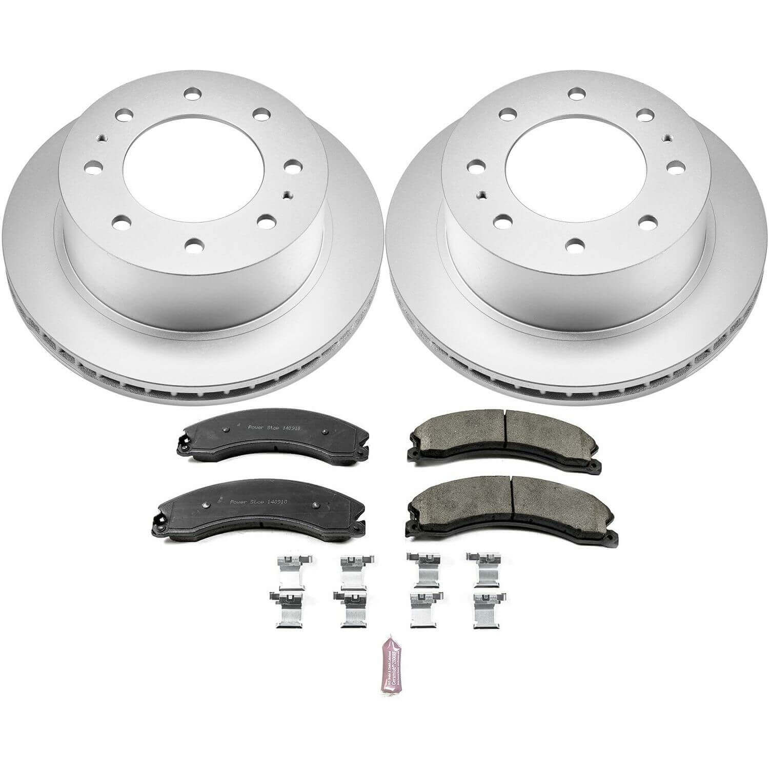 Power Stop CRK6993 Z17 Evolution Rear Brake Kit for 2015-2019 Chevrolet Silverado 2500 HD product image