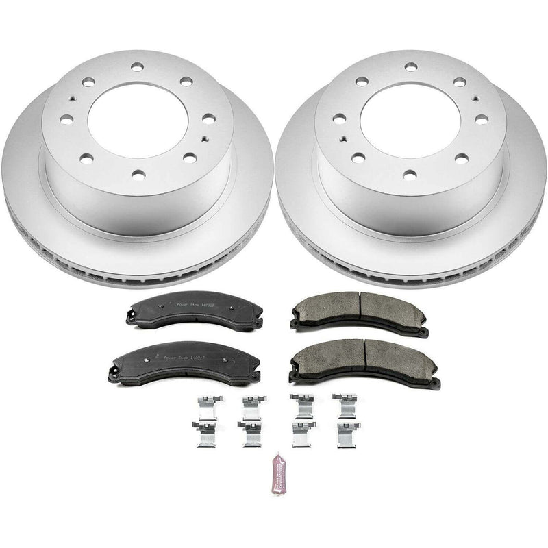 Power Stop CRK6993 Z17 Evolution Rear Brake Kit for 2015-2019 Chevrolet Silverado 2500 HD product image