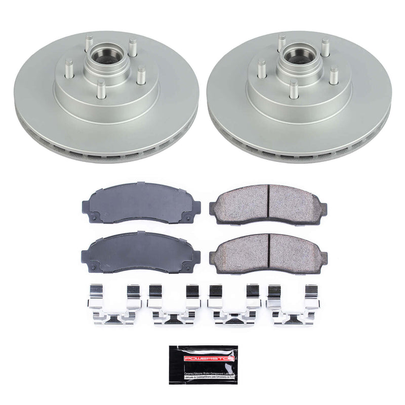 Power Stop CRK7004 Z17 Evolution Front Pad And Rotor Kit for 2010-2011 Ford Ranger Rear Wheel Drive product image