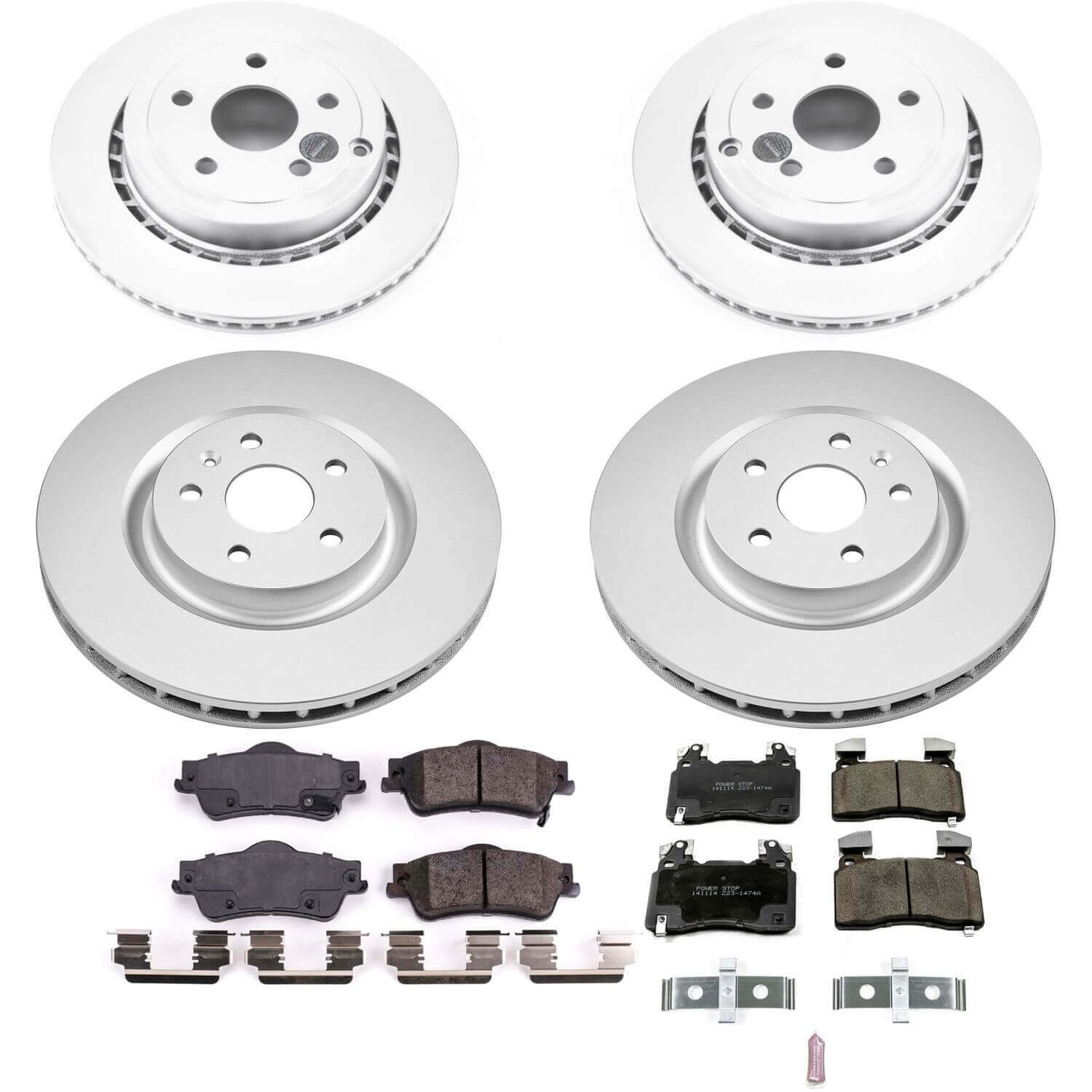 Power Stop CRK7005 Z17 Evolution Front And Rear Brake Kit for 2014 Chevrolet SS product image