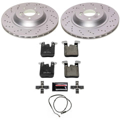 Power Stop CRK7019 - Rear Z23 Evolution Sport Pad And Rotor Kit vehicle fitment brake part