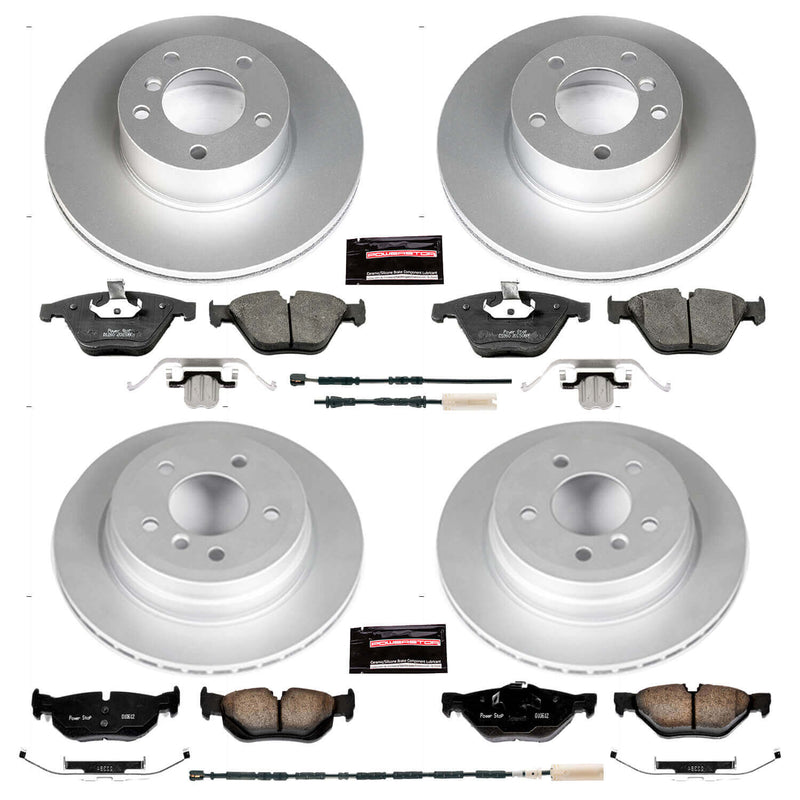 Power Stop CRK7024 Z23 Evolution Sport Front And Rear Brake Kit for 2013-2015 BMW X1 SDRIVE28I product image