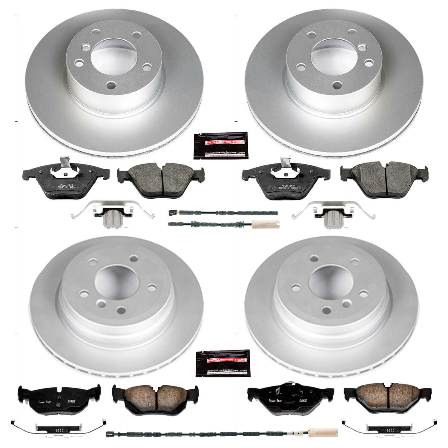 Power Stop CRK7025 Z23 Evolution Sport Front And Rear Brake Kit for 2013-2015 BMW X1 XDRIVE28I product image