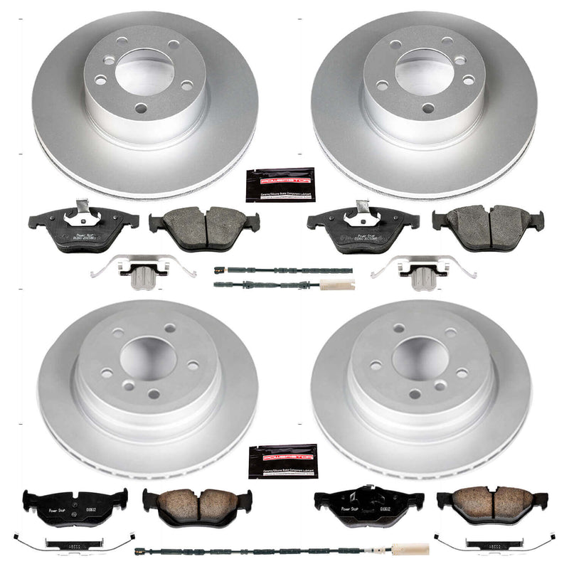 Power Stop CRK7025 Z23 Evolution Sport Front And Rear Brake Kit for 2013-2015 BMW X1 XDRIVE28I product image