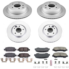 Power Stop CRK7035 Z17 Evolution Front And Rear Brake Kit for 2014-2020 Nissan Rogue product image