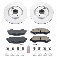 Power Stop CRK7036 Z17 Evolution Front Brake Kit for 2014-2020 Nissan Rogue product image