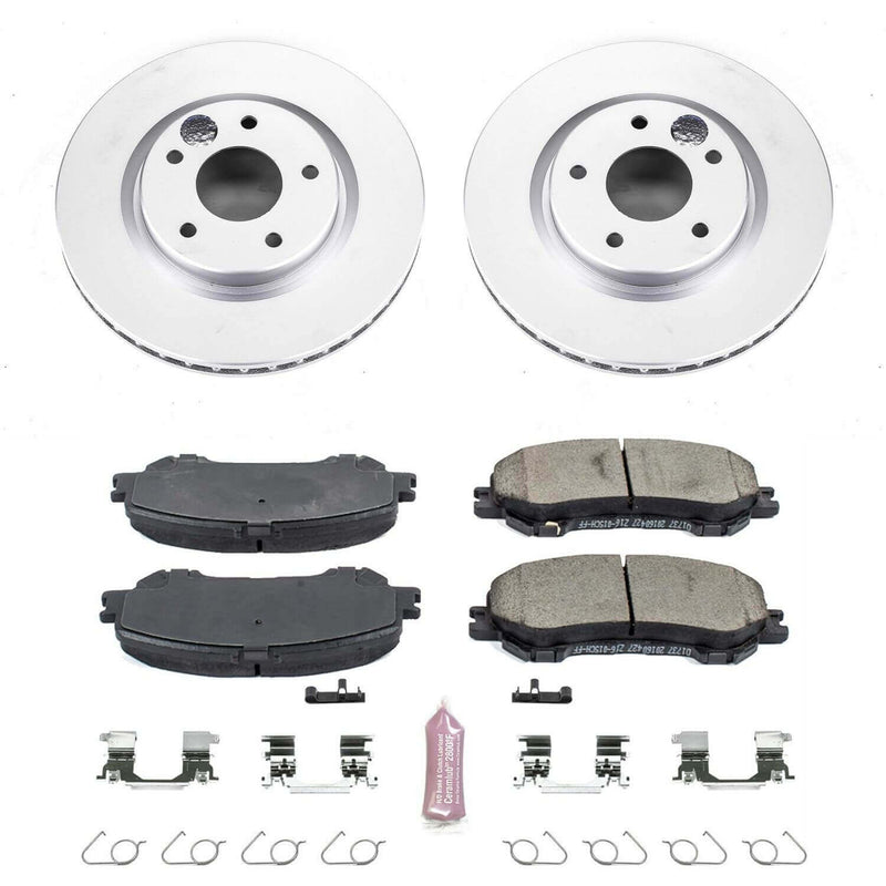 Power Stop CRK7036 Z17 Evolution Front Brake Kit for 2014-2020 Nissan Rogue product image