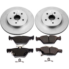 Power Stop CRK7039 Z17 Evolution Rear Brake Kit for 2015-2017 Subaru Legacy product image