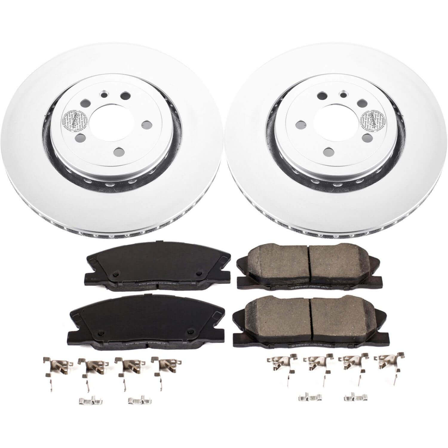Power Stop CRK7050 Z17 Evolution Front Brake Kit for 2014-2023 Dodge Charger Pursuit product image