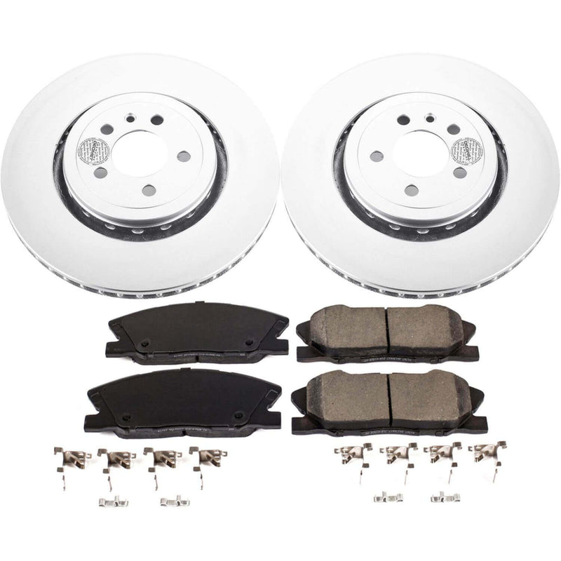 Power Stop CRK7050 Z17 Evolution Front Brake Kit for 2014-2023 Dodge Charger Pursuit product image