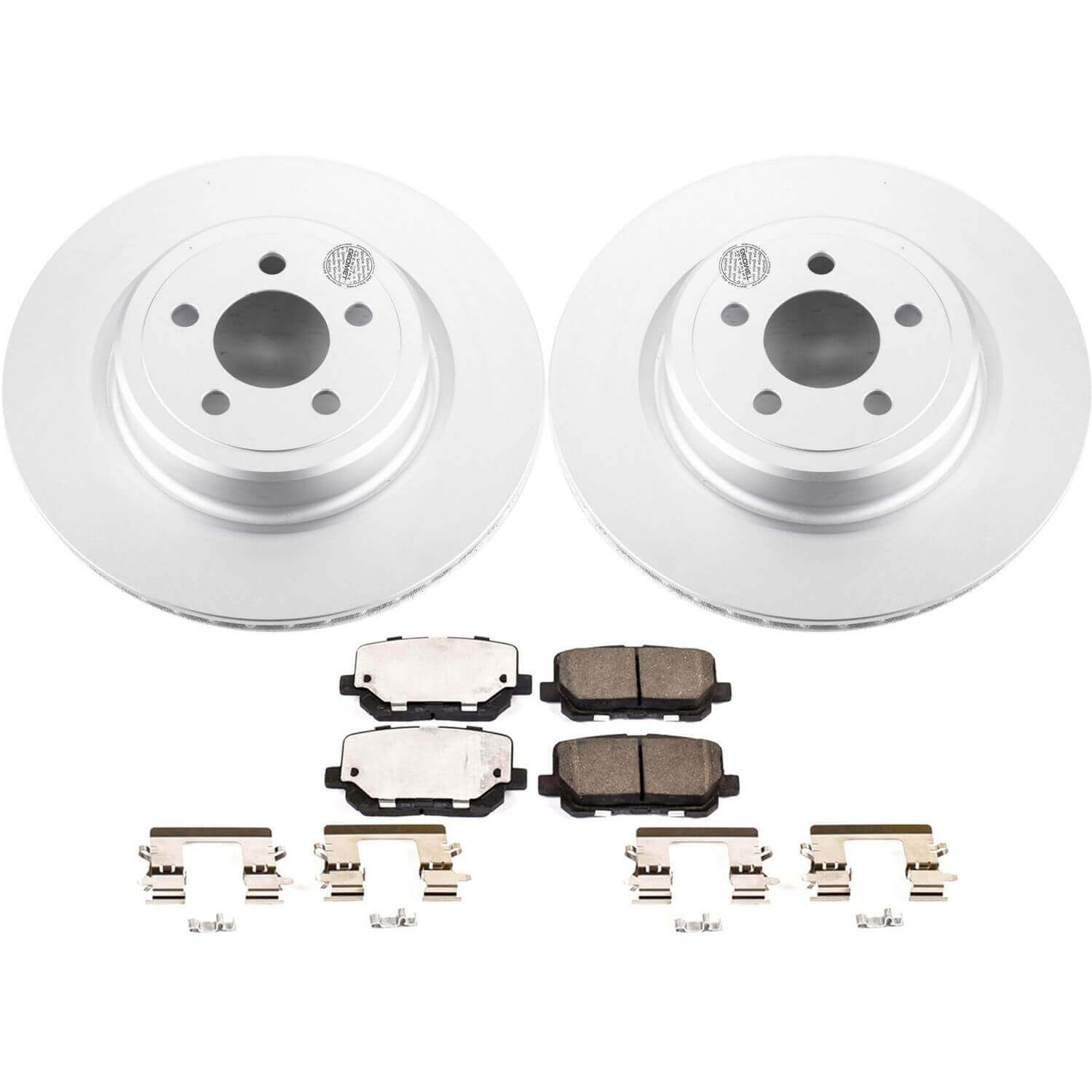 Power Stop CRK7052 Z17 Evolution Rear Brake Kit for 2014-2023 Dodge Charger Pursuit product image
