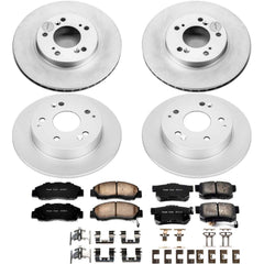 Power Stop CRK707 Z17 Evolution Front And Rear Brake Kit for 1997-2001 Acura Integra Type R product image