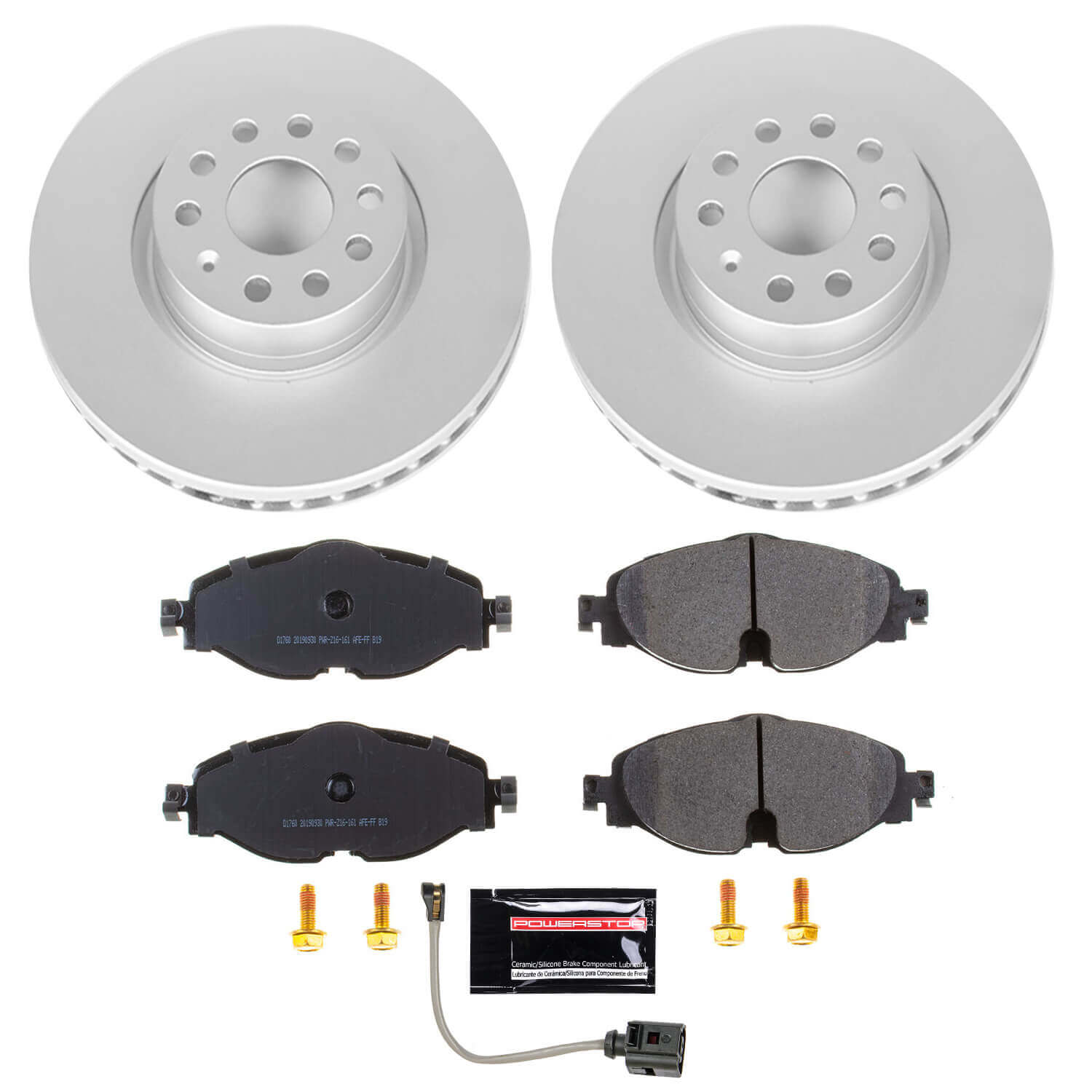 Power Stop CRK7082 Z23 Evolution Sport Front Brake Kit for 2015-2020 Audi A3 product image