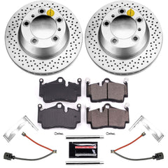 Power Stop CRK7088 Z23 Evolution Sport Rear Brake Kit for 2017-2021 Porsche 718 Boxster product image
