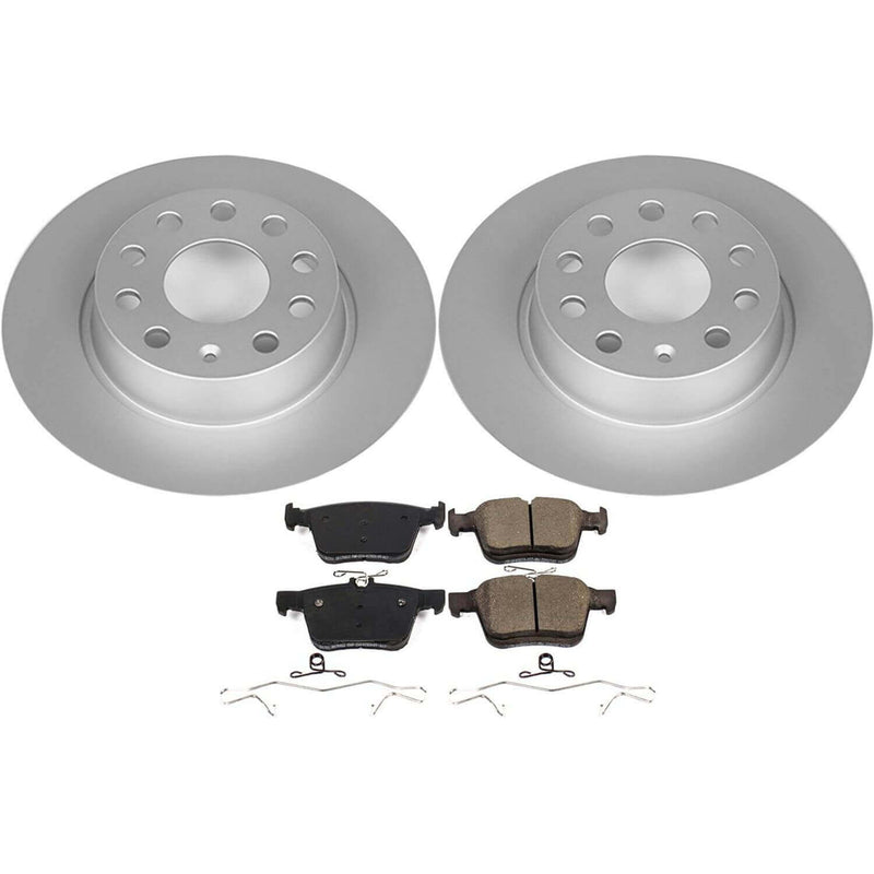 Power Stop CRK7093 Z23 Evolution Sport Rear Brake Kit for 2015-2020 Audi A3 product image