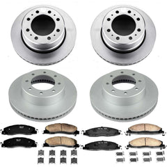 Power Stop CRK7141 Z17 Evolution Front And Rear Brake Kit for 2013-2018 Dodge Ram 3500 product image
