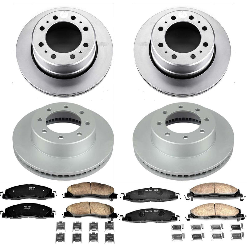 Power Stop CRK7141 Z17 Evolution Front And Rear Brake Kit for 2013-2018 Dodge Ram 3500 product image