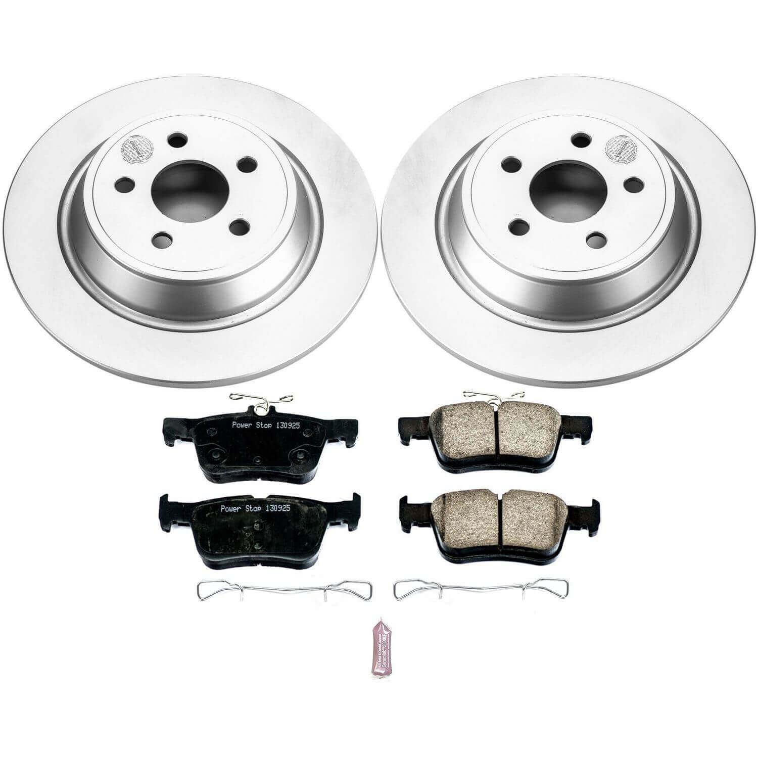 Power Stop CRK7144 Z17 Evolution Rear Brake Kit for 2022-2024 Ford Edge SE, SEL, ST-Line, Titanium product image