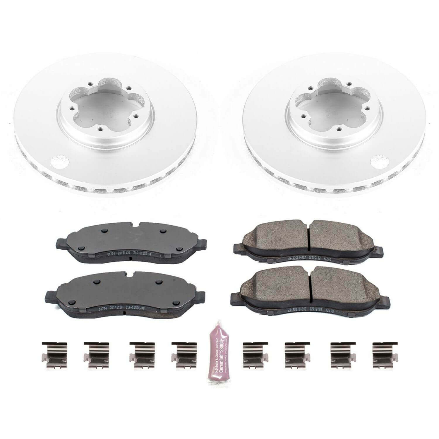 Power Stop CRK7150 Z17 Evolution Front Brake Kit for 2015-2019 Ford TRANSIT-150 product image