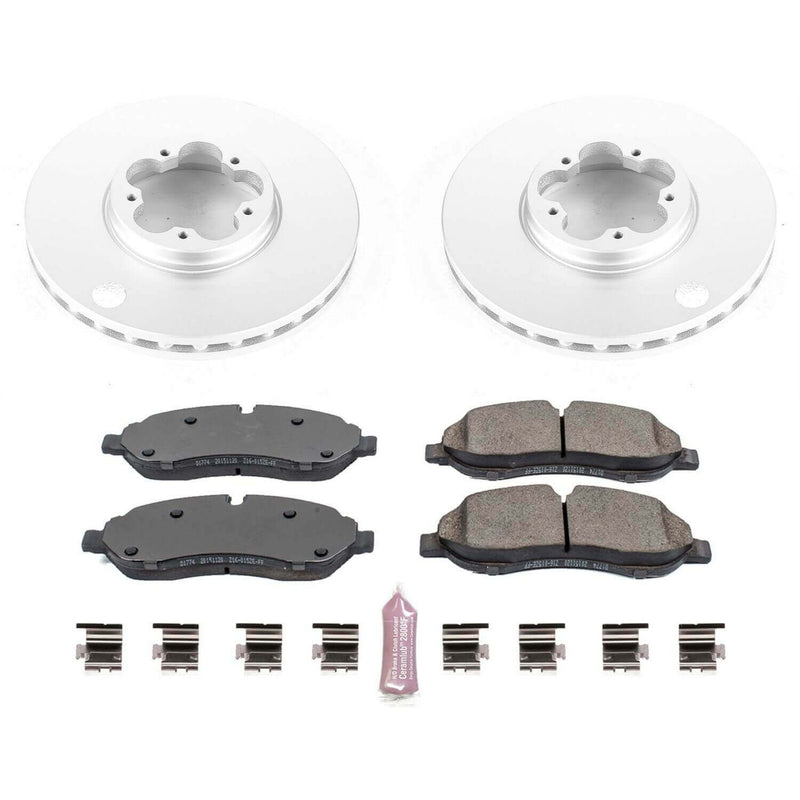 Power Stop CRK7150 Z17 Evolution Front Brake Kit for 2015-2019 Ford TRANSIT-150 product image
