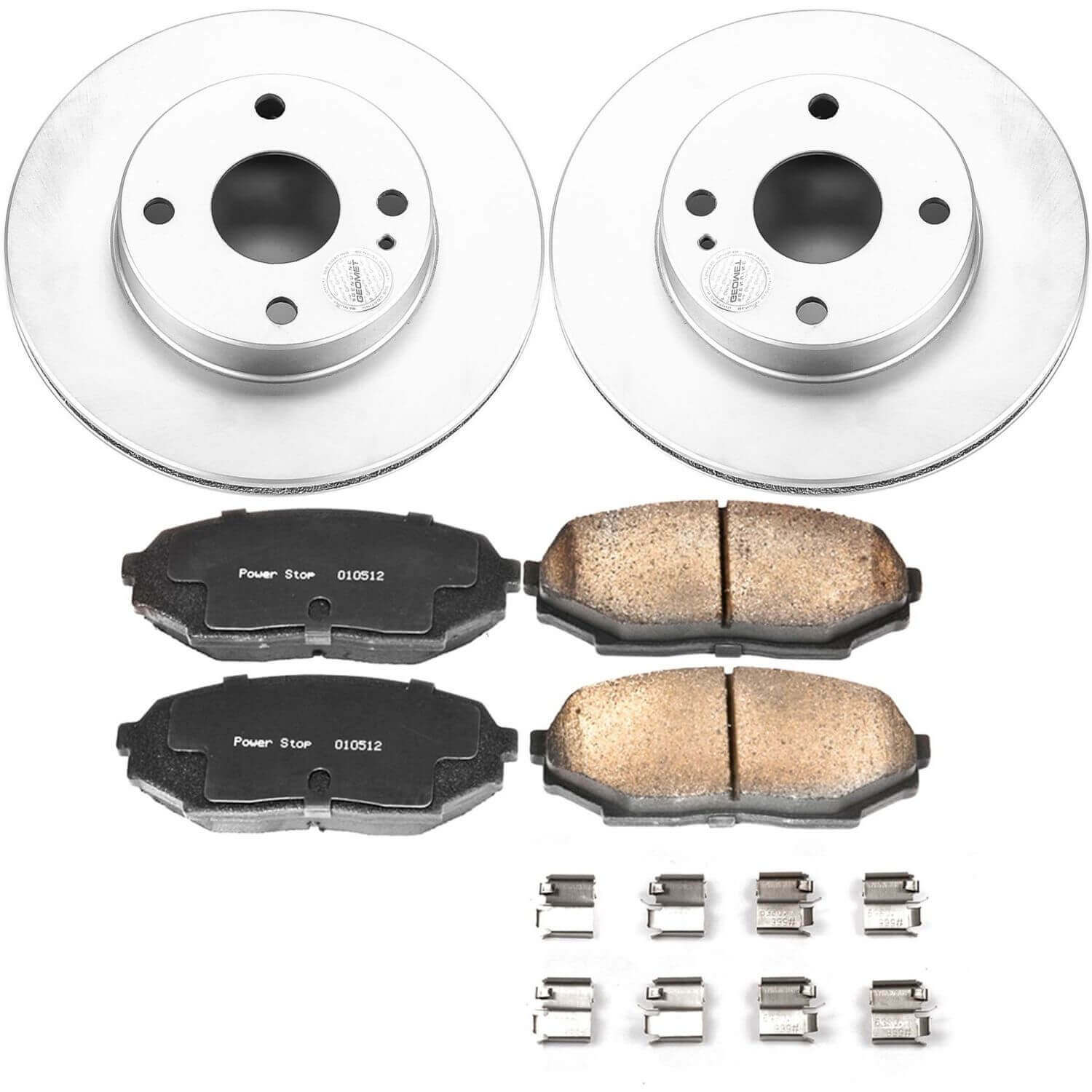 Power Stop CRK717 Z17 Evolution Front Brake Kit for 1990-1993 Mazda Miata / MX-5 product image