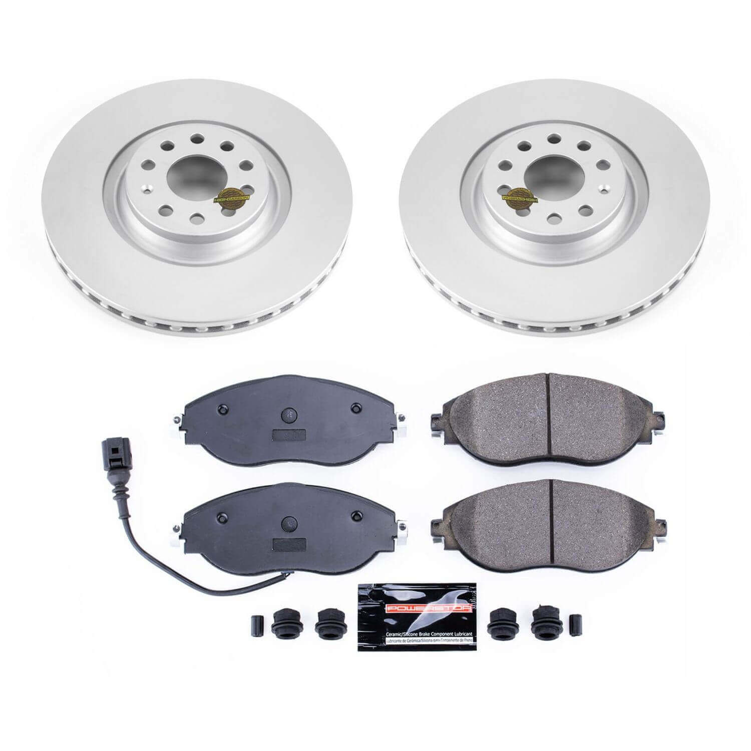 Power Stop CRK7175 Z23 Evolution Sport Front Brake Kit for 2019-2020 Audi A3 Quattro product image
