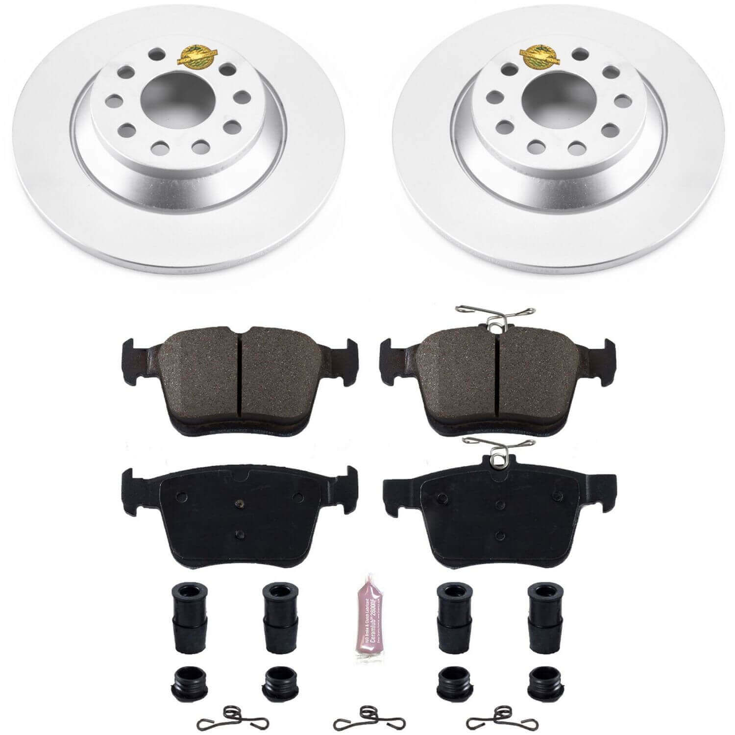 Power Stop CRK7176 Z23 Evolution Sport Rear Brake Kit for 2022-2025 Audi Q3 product image