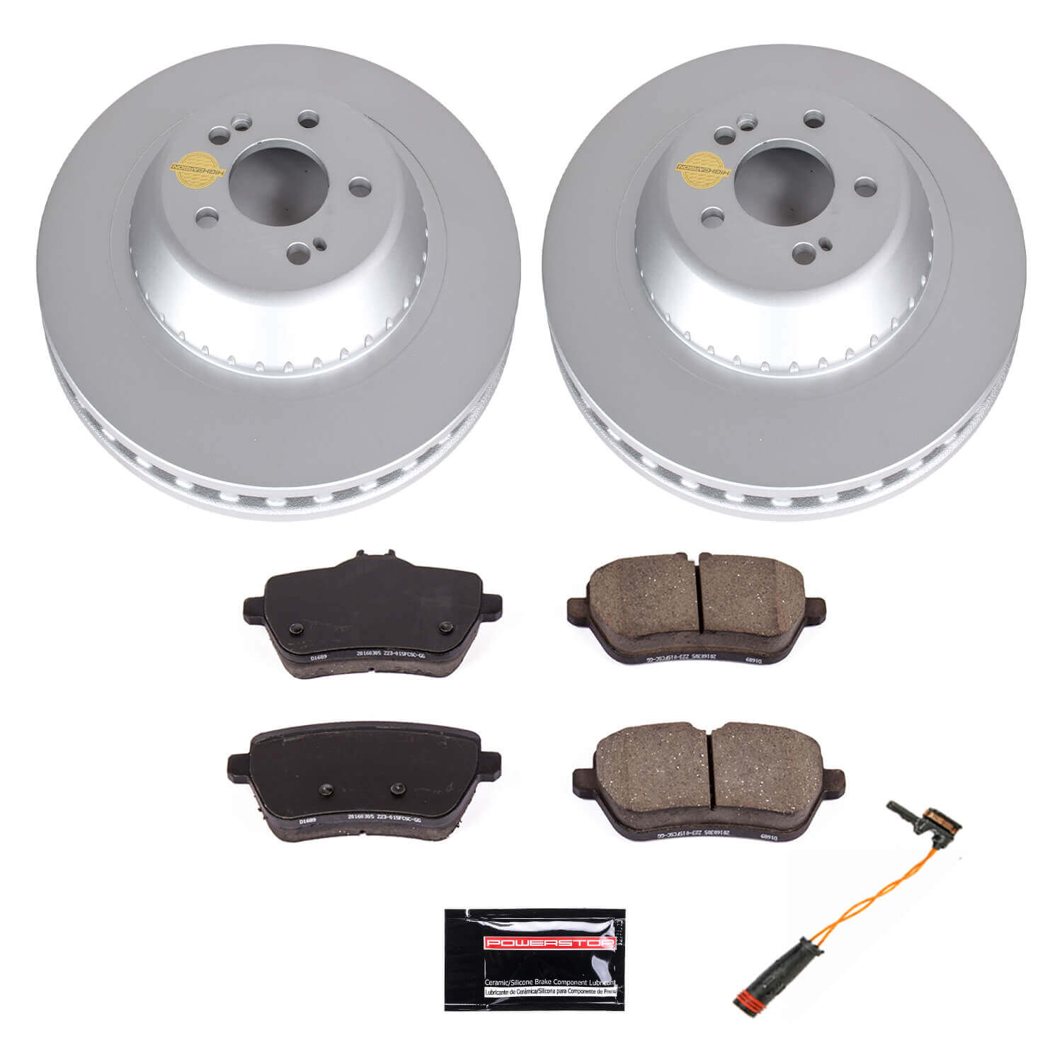 Power Stop CRK7181 Z23 Evolution Sport Rear Brake Kit for 2017 Mercedes-Benz Maybach S550 product image