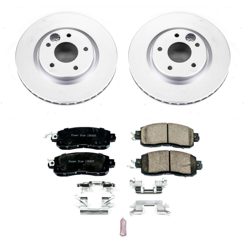 Power Stop CRK7215 Z17 Evolution Front Brake Kit for 2014-2017 Nissan Leaf product image