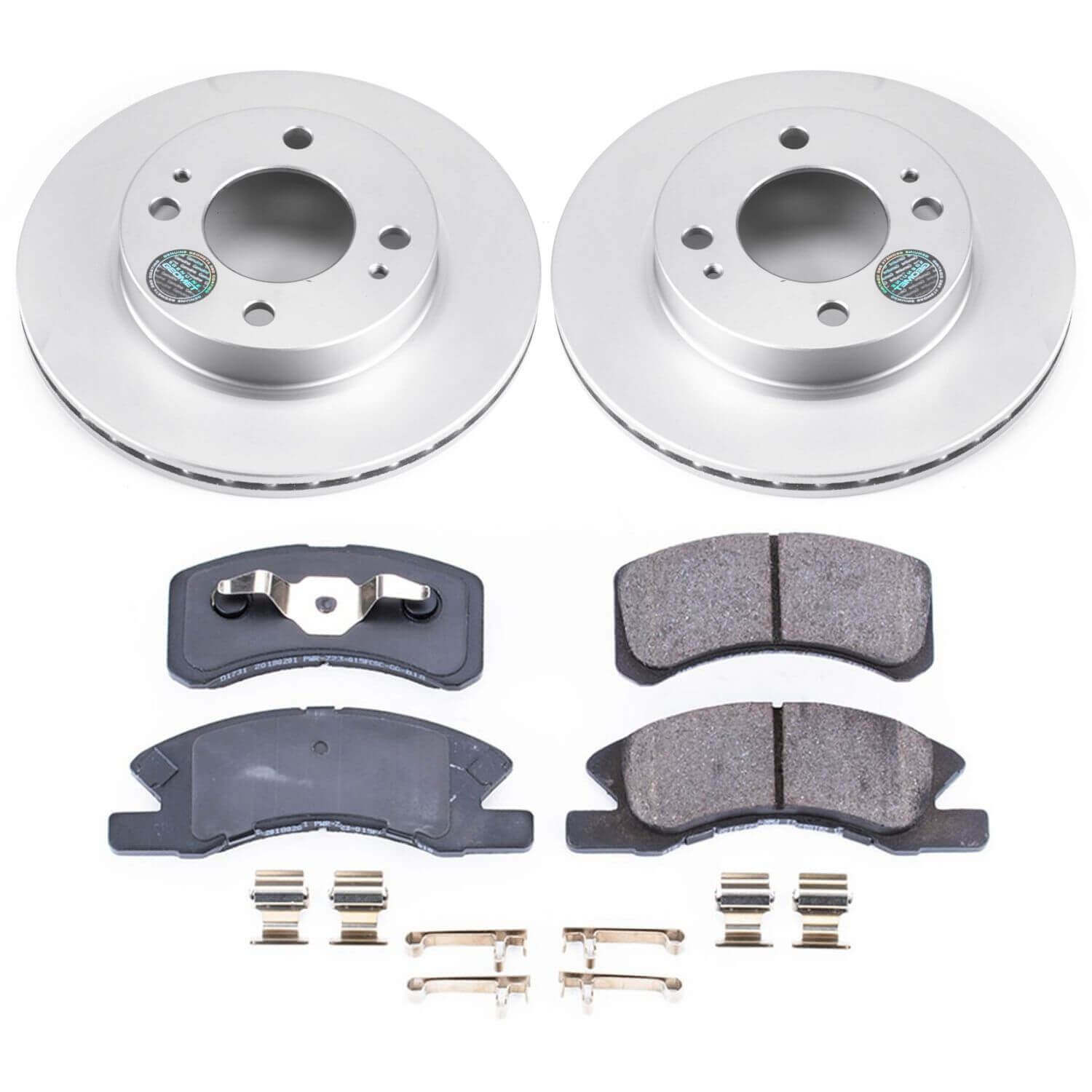 Power Stop CRK7217 Z17 Evolution Front Brake Kit for 2014-2015 Mitsubishi Mirage product image