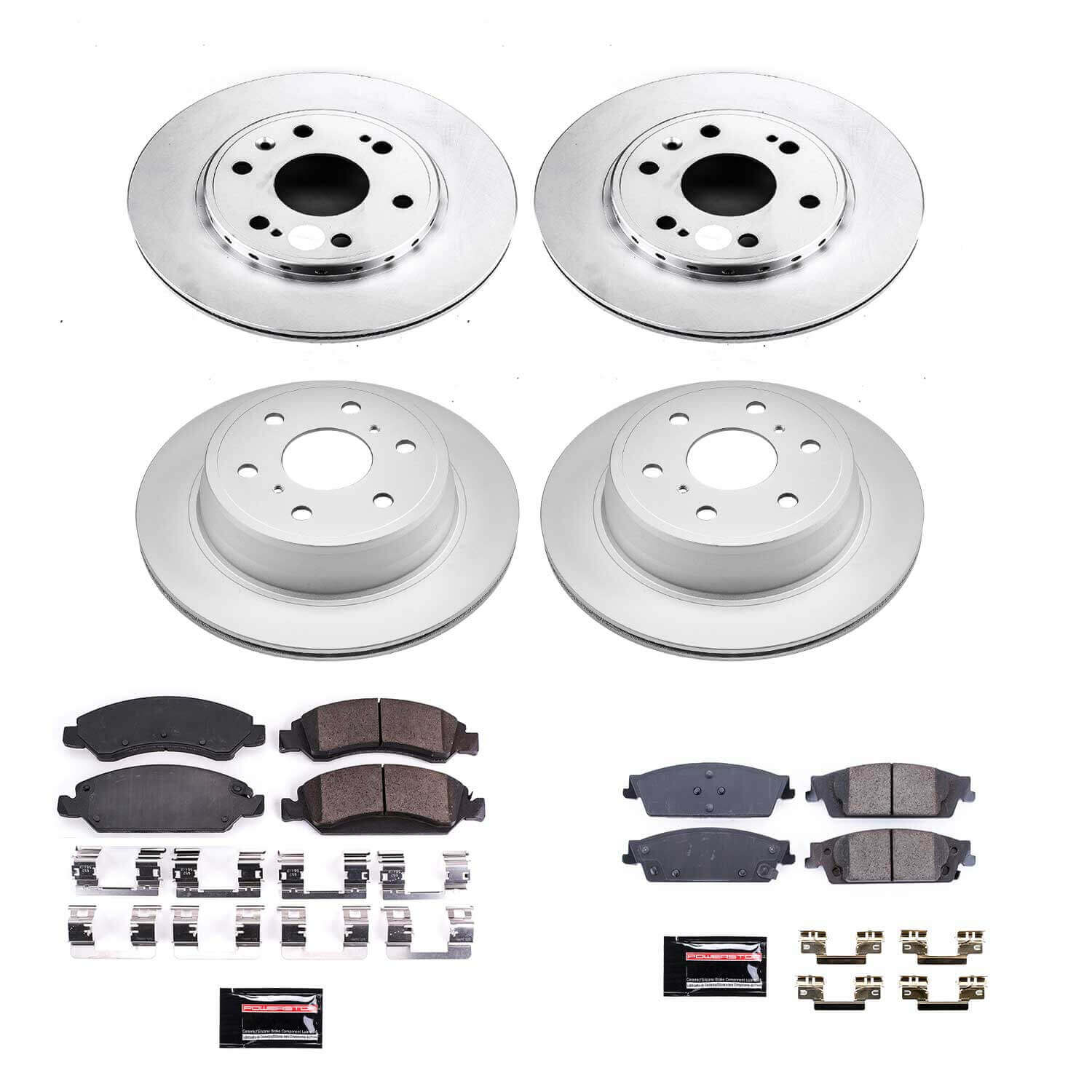 Power Stop CRK7225 Z17 Evolution Front And Rear Brake Kit for 2015-2020 Chevrolet Tahoe Ppv, Ssv product image