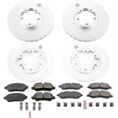 Power Stop CRK7234 Z17 Evolution Front And Rear Brake Kit for 2015-2019 Ford TRANSIT-350 HD product image