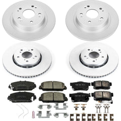 Power Stop CRK7283 Z17 Evolution Front And Rear Brake Kit for 2016 Acura ILX product image