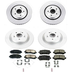 Power Stop CRK7284 Z17 Evolution Front And Rear Brake Kit for 2015-2020 Acura TLX product image